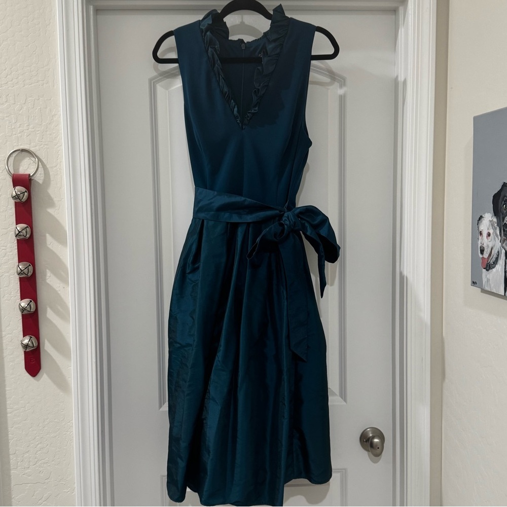 Jessica Howard Deep Teal Dress